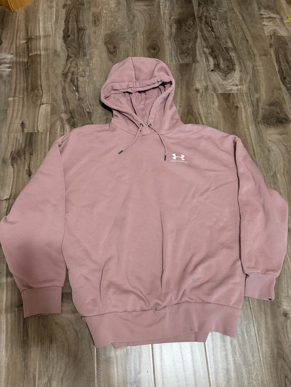 Under Armour Women’s Pink Fleece Hoodie Pullover XL Like New